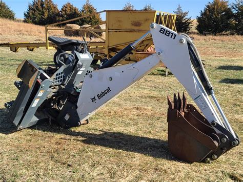 skid steer bobcat backhoe|bobcat backhoe attachment weight.